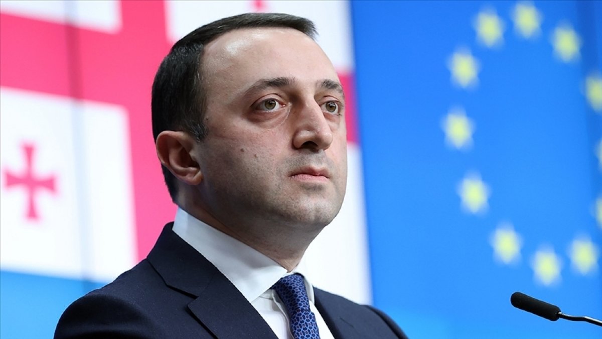 Gürcistan Başbakanı Garibaşvili, desteği nedeniyle Türkiye'ye teşekkür etti