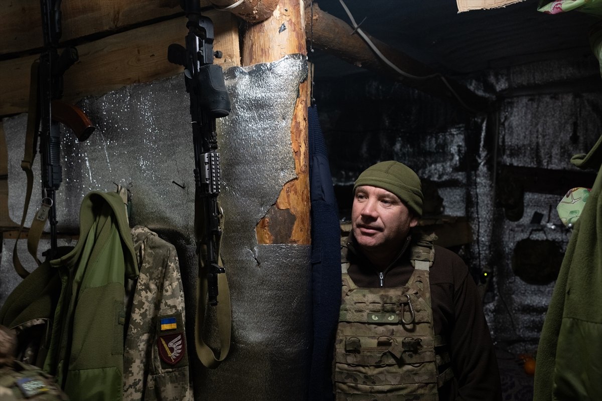 Ukrayna lı askerlerin sınır nöbeti #8