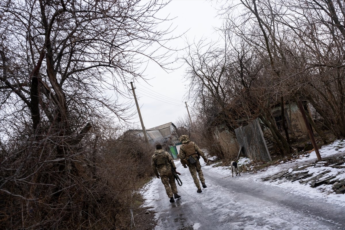 Ukrayna lı askerlerin sınır nöbeti #15