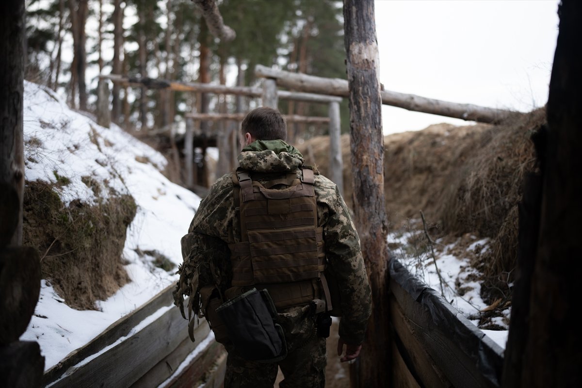 Ukrayna lı askerlerin sınır nöbeti #10