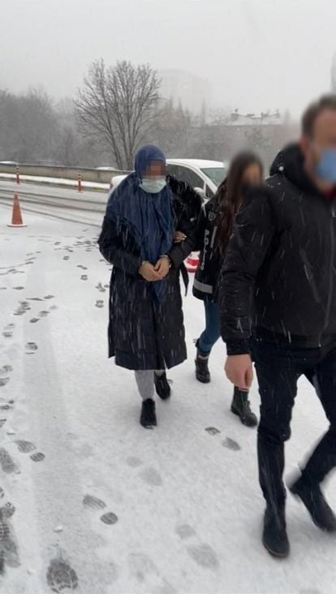 Ankara da FETÖ nün muhasebeci ablası kaçmak için camdan atladı #1