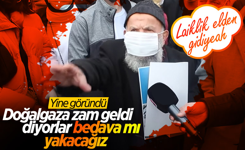Laiklik elden gidiyor diyen Süleyman Amca'nın yeni açıklamaları