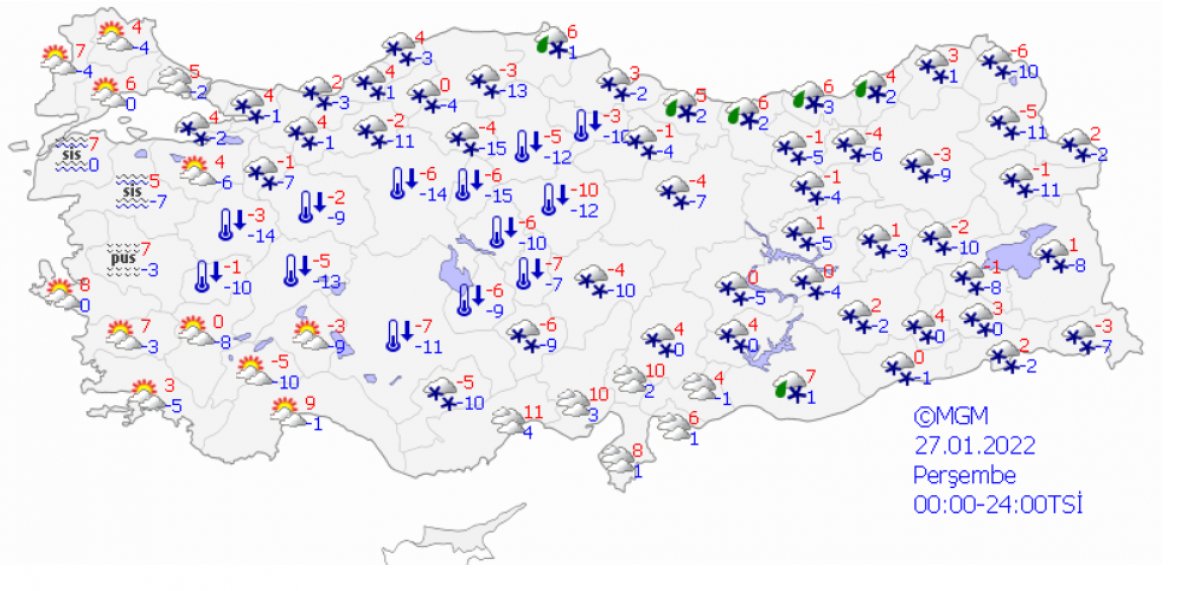 İstanbul da kar etkisini artıracak #6