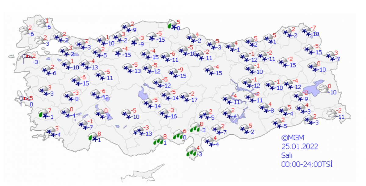 İstanbul da kar etkisini artıracak #4