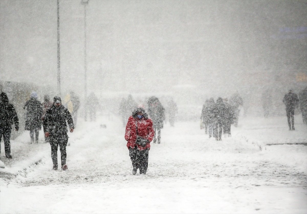 İstanbul da kar etkisini artıracak #1