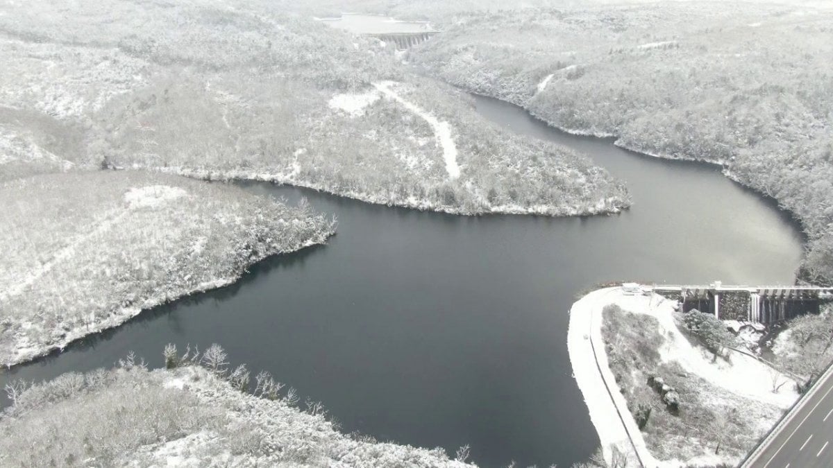 Kar, İstanbul barajlarındaki doluluk oranlarını yükseltti #2