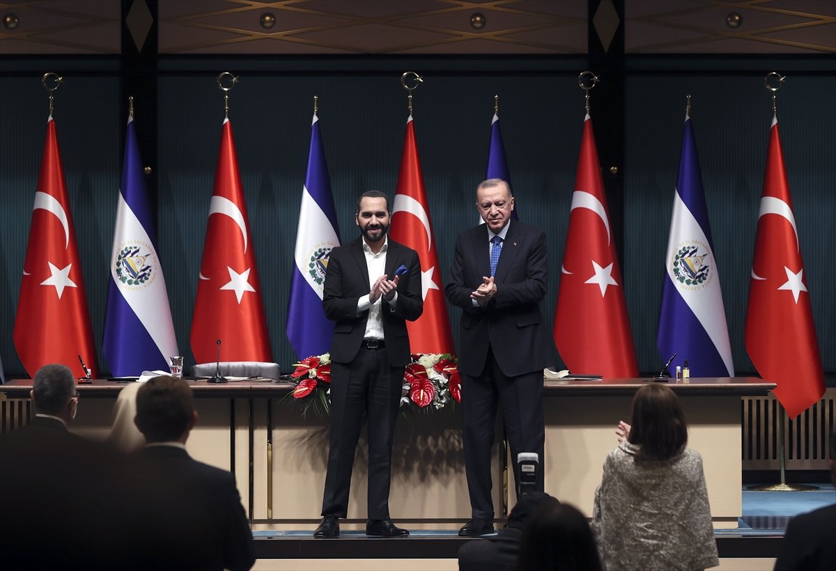 El Salvador Devlet Başkanı Bukele den Türkiye ziyareti videosu #2