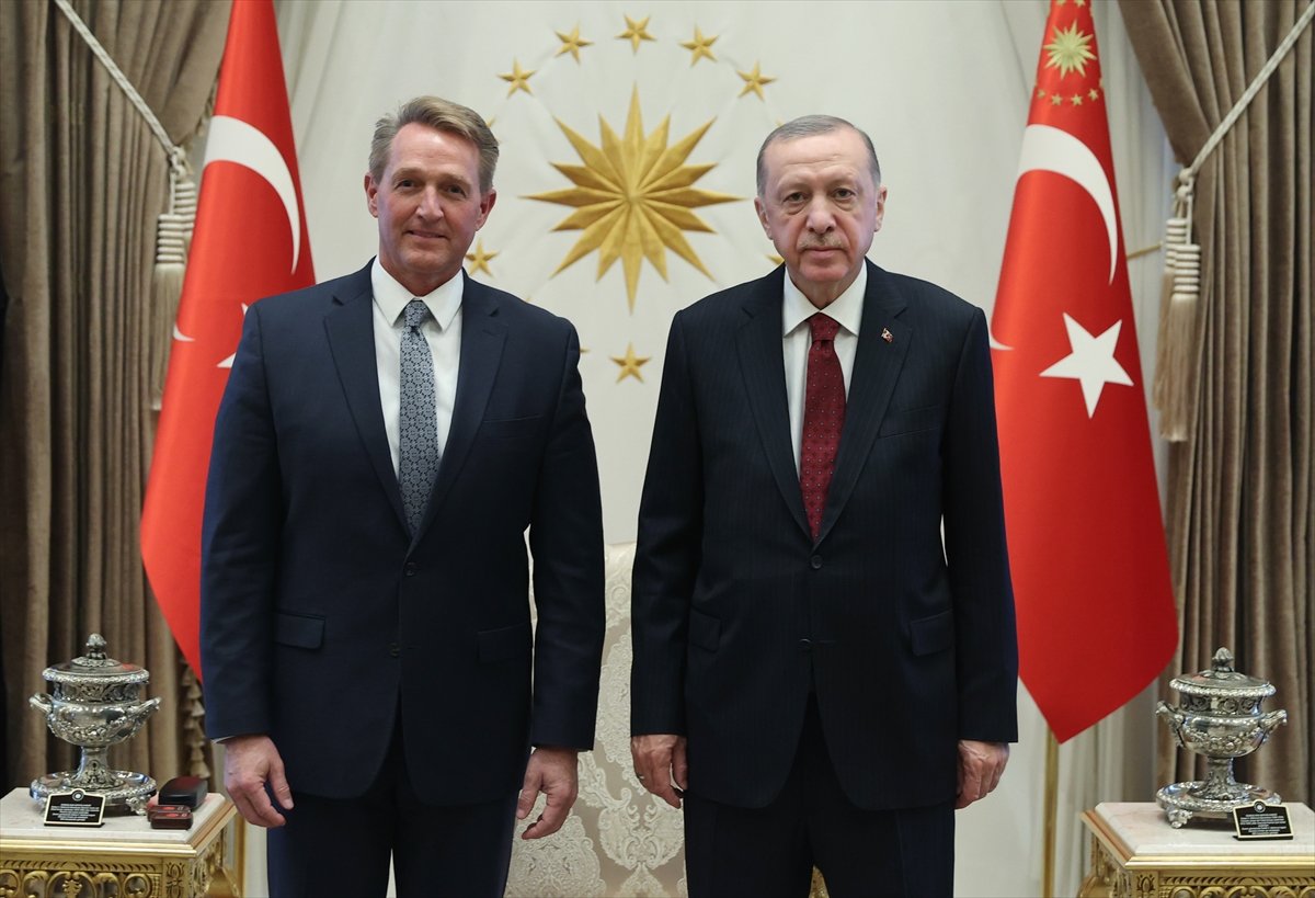 ABD nin Ankara Büyükelçisi Flake, Erdoğan a güven mektubu sundu #3