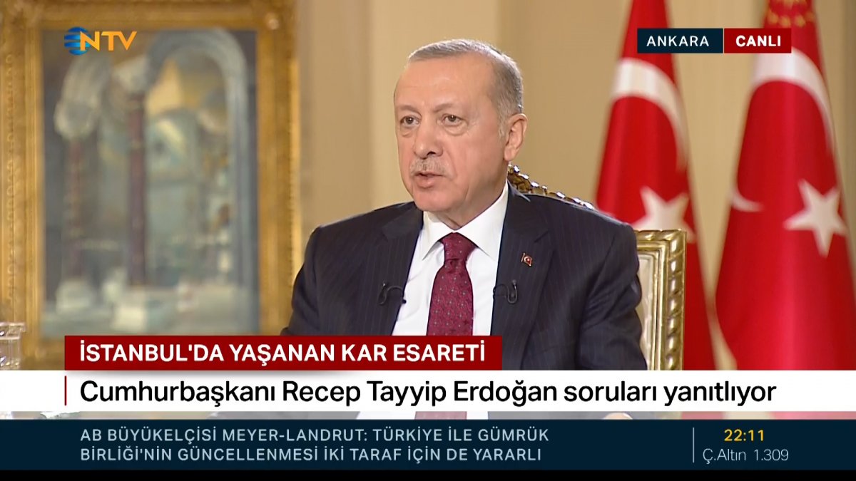 Cumhurbaşkanı Erdoğan dan gündeme dair açıklamalar #5