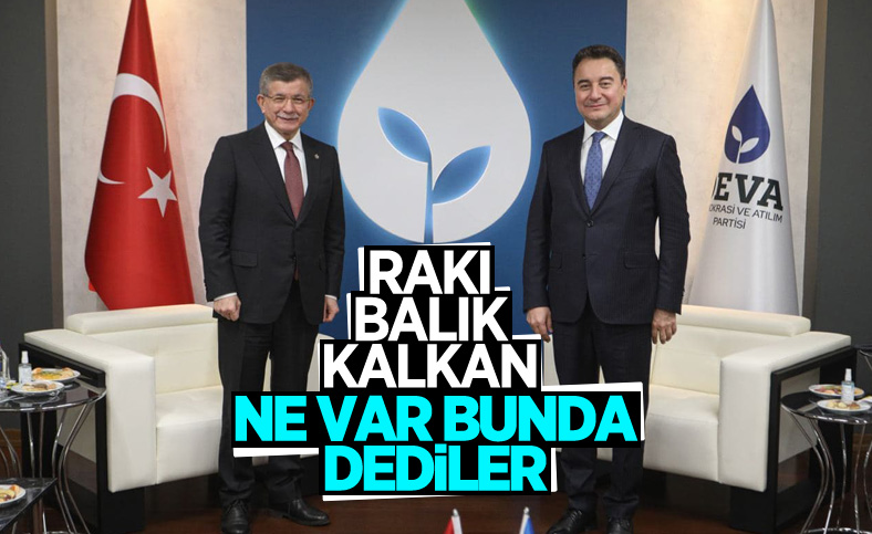 Ali Babacan ve Ahmet Davutoğlu'ndan Ekrem İmamoğlu'na destek