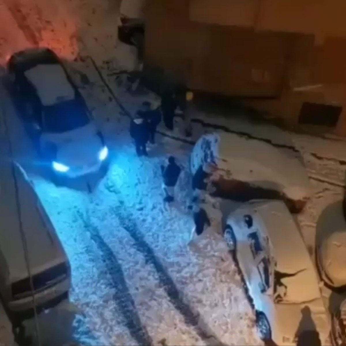 İstanbul da kar kazaları  #1