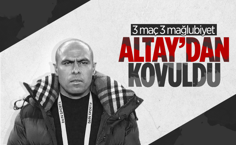 Altay, teknik direktör Mert Nobre ile yollarını ayırdı