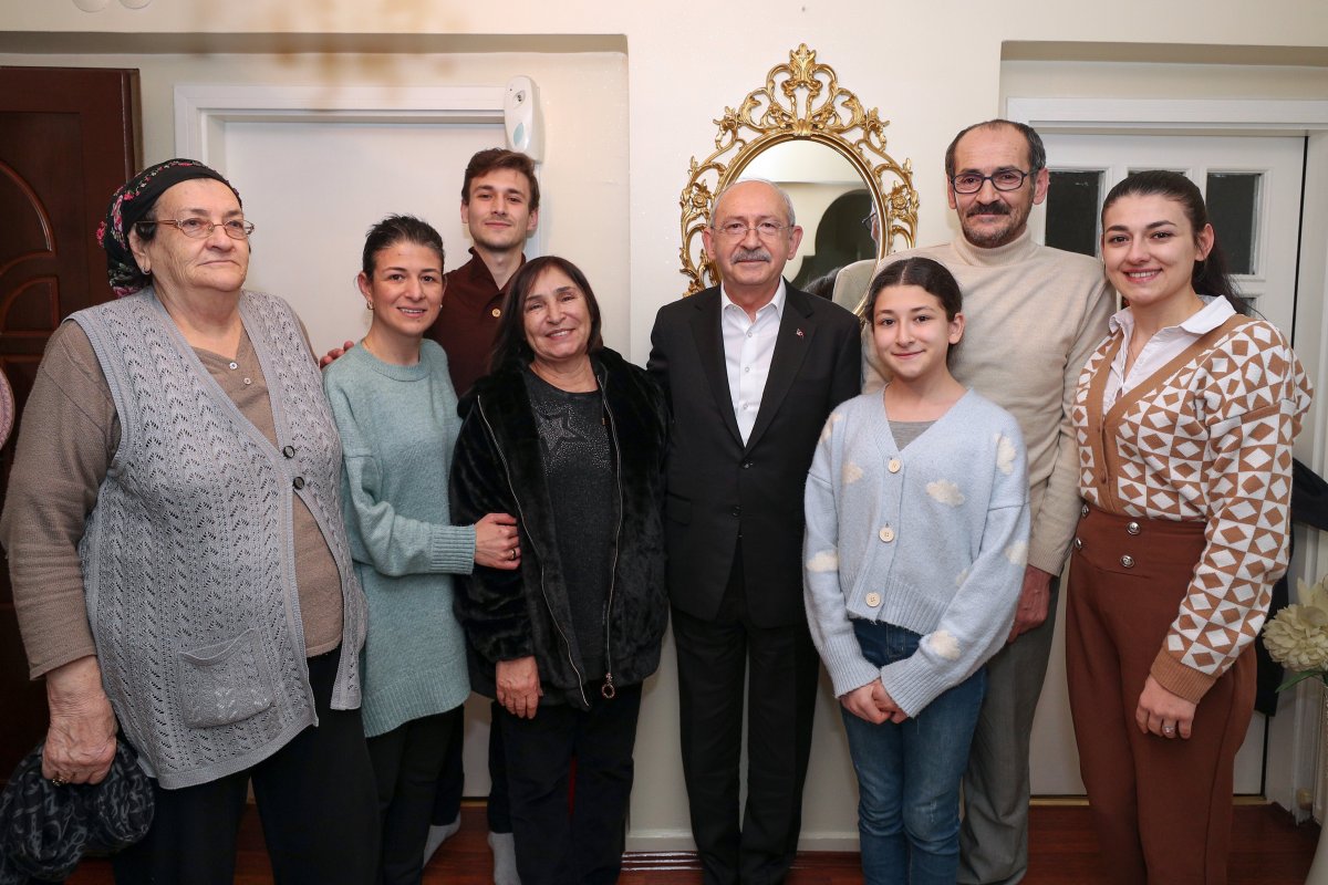 Kemal Kılıçdaroğlu imam hatipli öğrencinin evini ziyaret etti #4