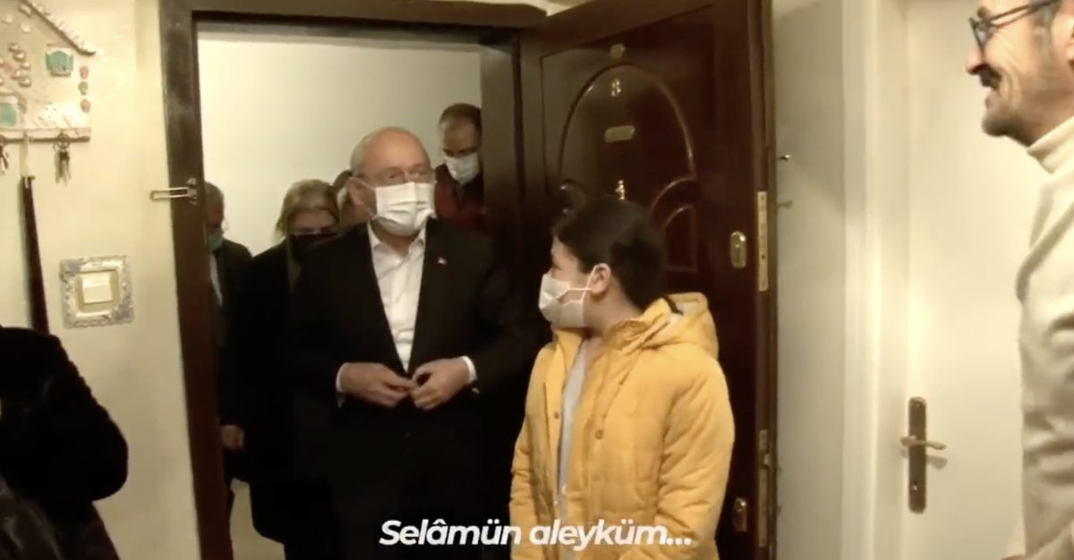 Kemal Kılıçdaroğlu imam hatipli öğrencinin evini ziyaret etti #1