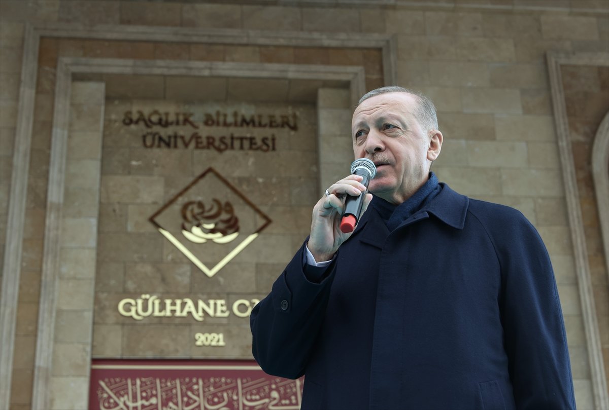 Cumhurbaşkanı Erdoğan ın Gülhane Camii açılışı konuşması #8