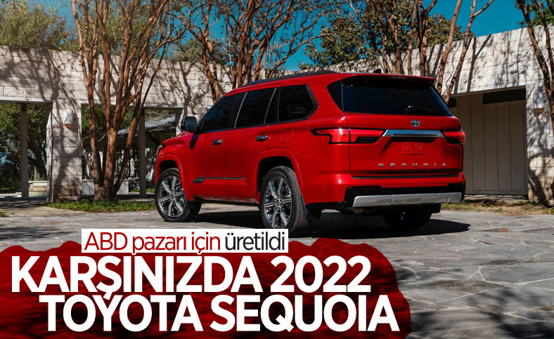 Toyota'dan büyük SUV: 2022 Sequoia tanıtıldı