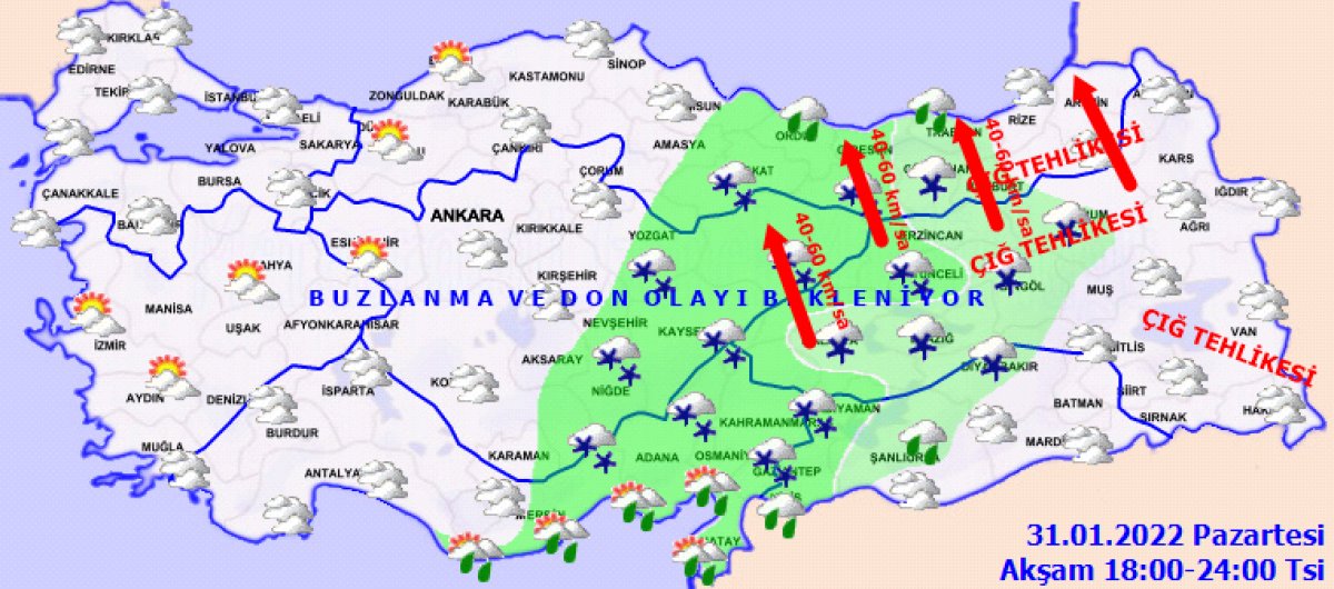Bugün hava nasıl olacak, kar var mı? İl il hava durumu raporu... #3