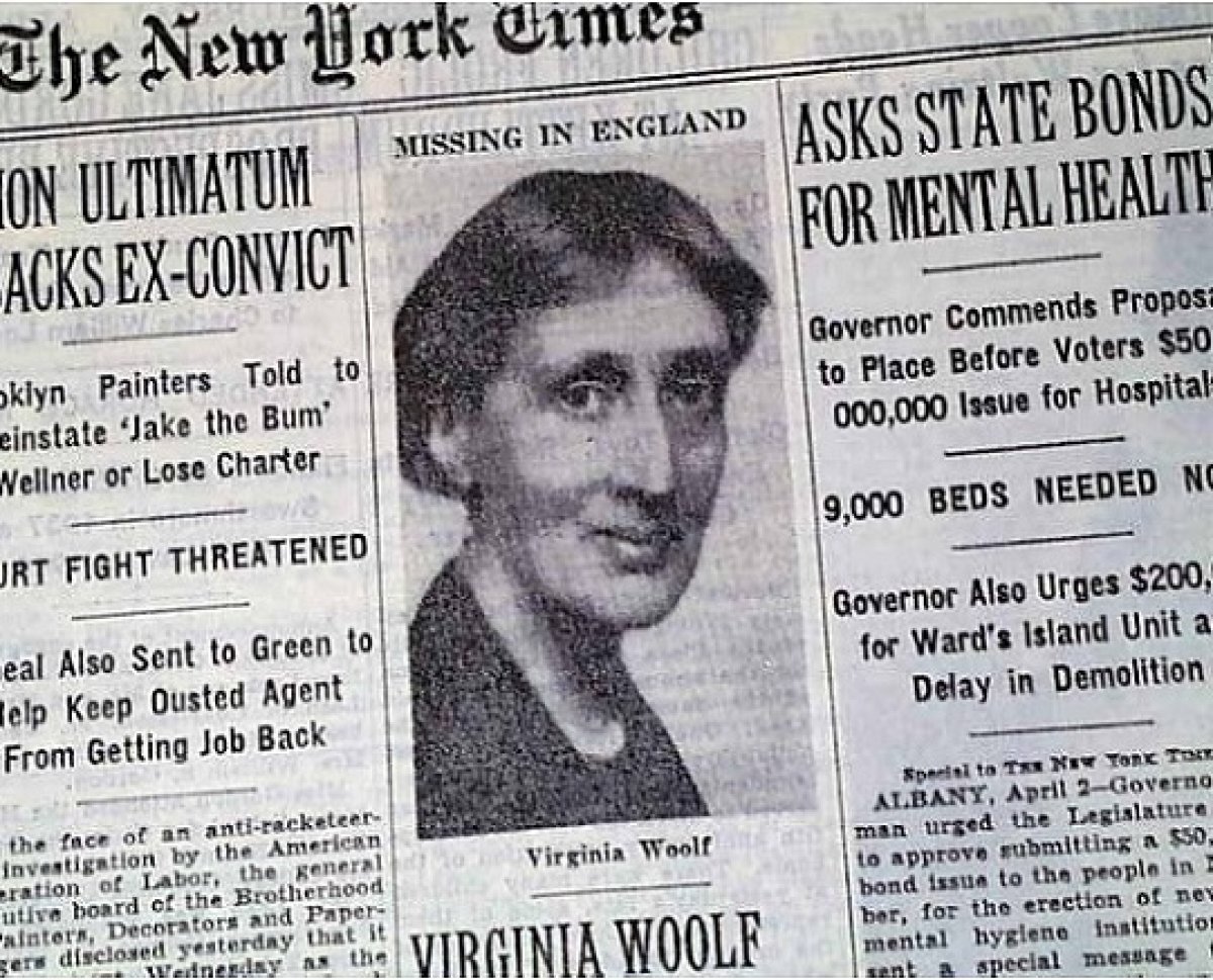 Ünlü İngiliz romancı Virginia Woolf, 140 yaşında #1
