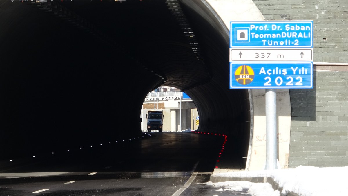Prof Dr. Teoman Duralı Tünelleri 5 Şubat ta açılıyor #1