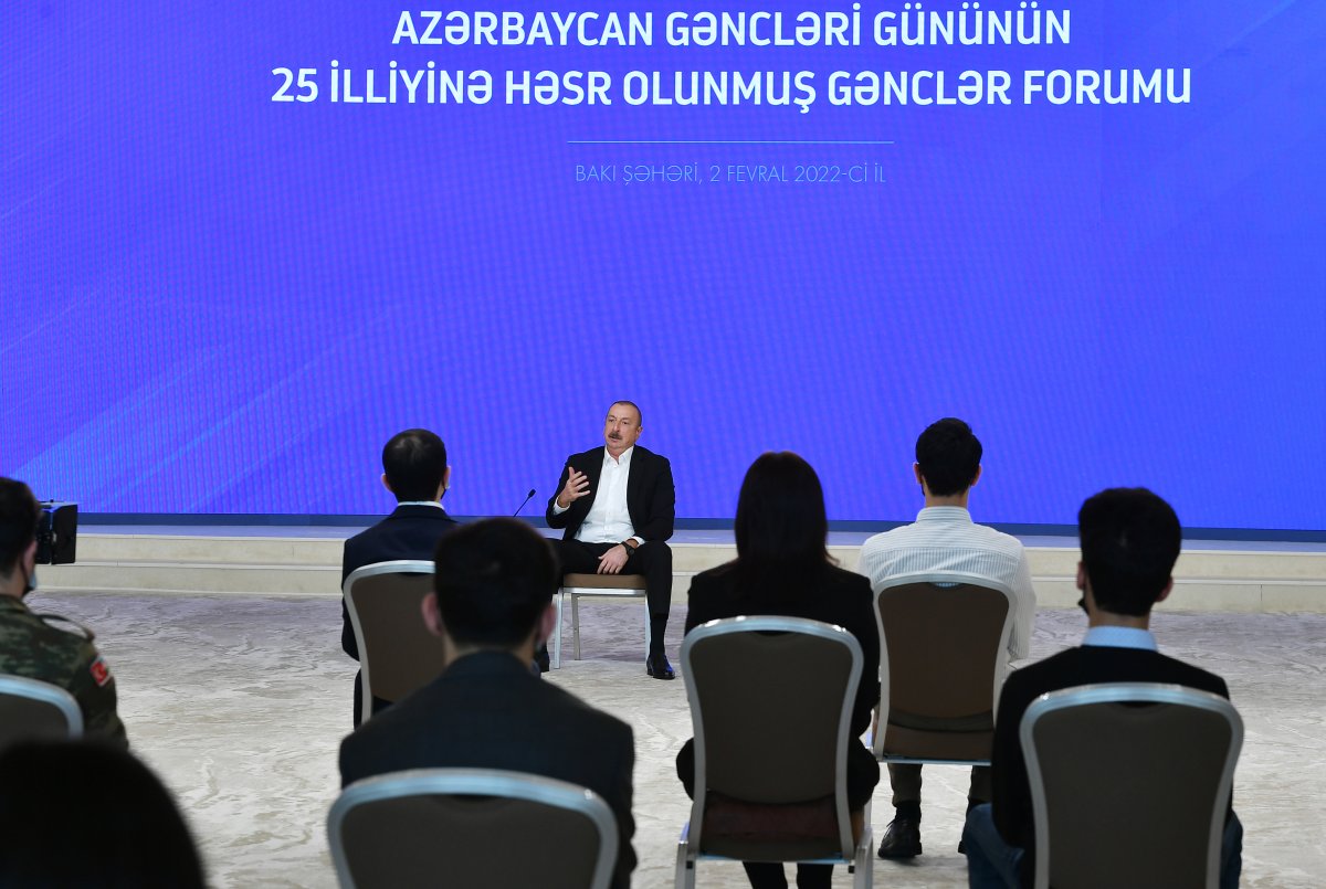 İlham Aliyev: Sorosçuların hedefi gençlik #1