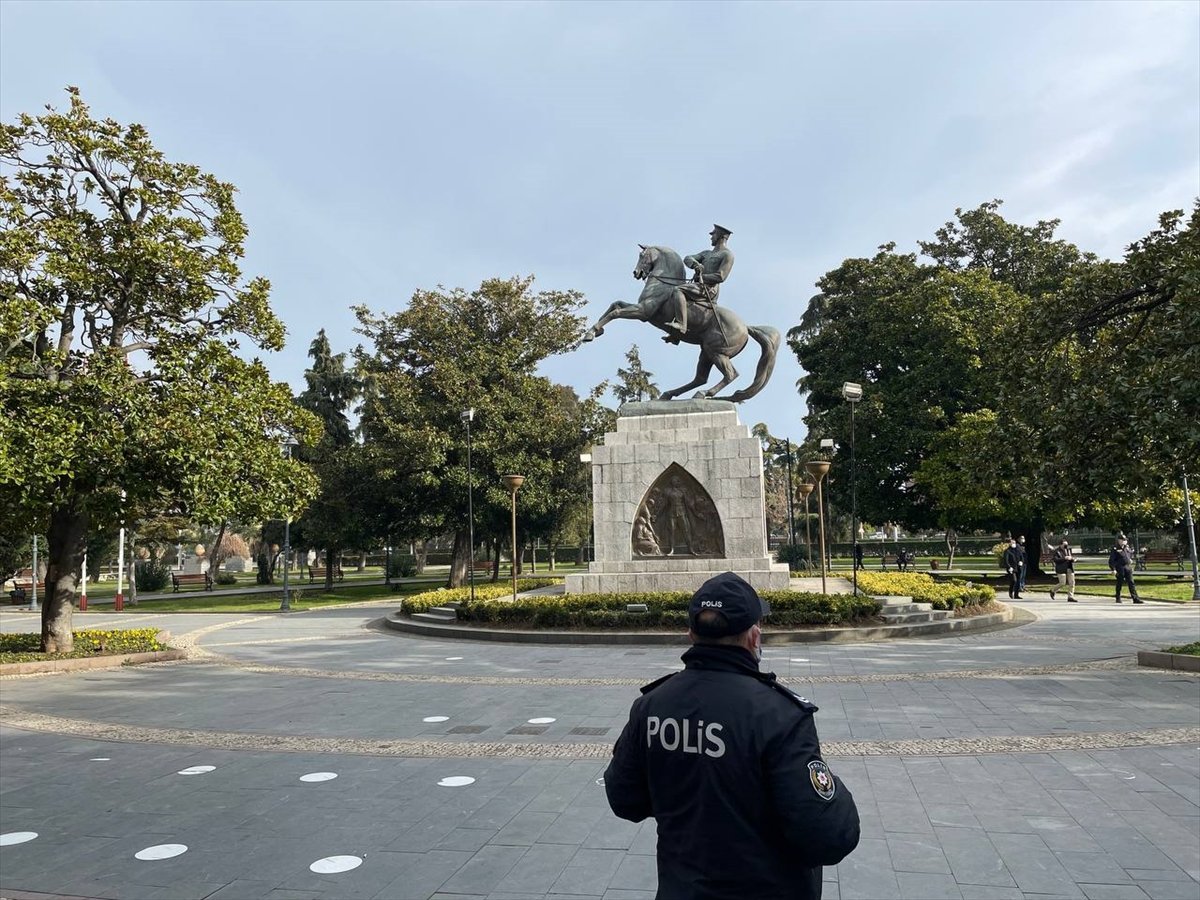 Samsun da Atatürk heykeline saldırı #4