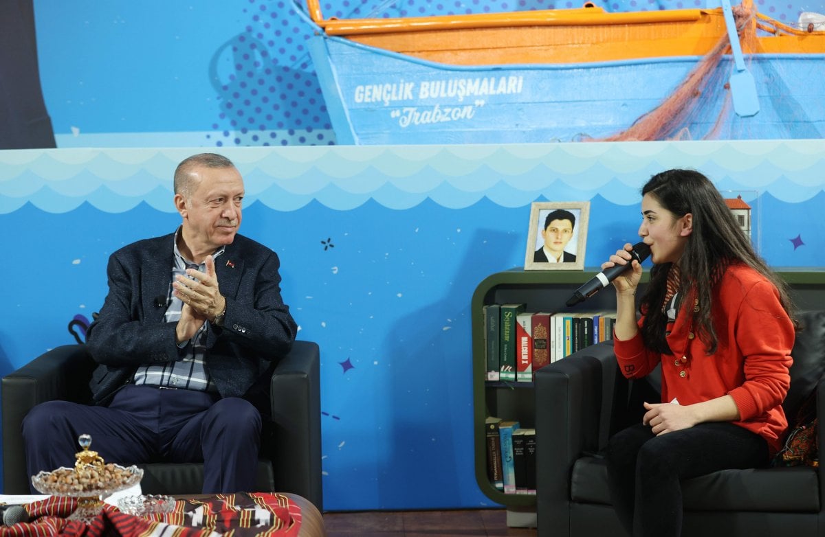Ceren Ece Öksüz, Cumhurbaşkanı Erdoğan ile arasında geçen diyaloğu anlattı #1