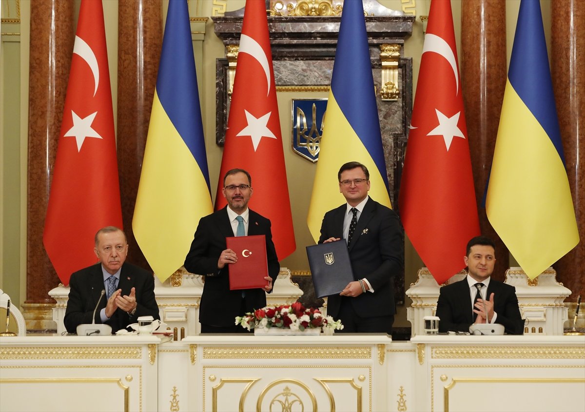 Türkiye ile Ukrayna arasında 8 anlaşma imzalandı #1