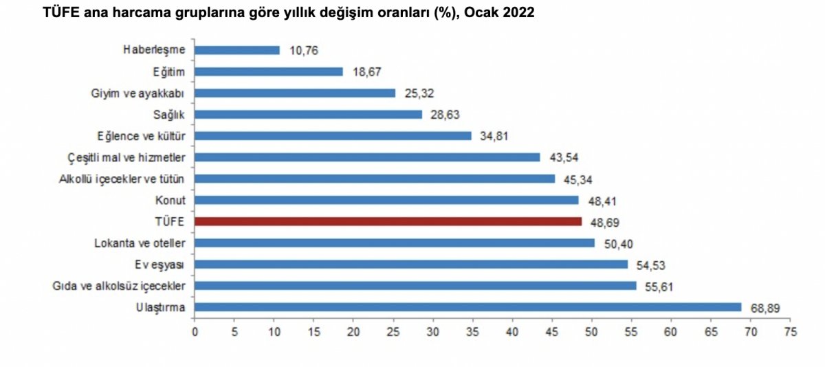 2022 Ocak ayı enflasyonu açıklandı #2