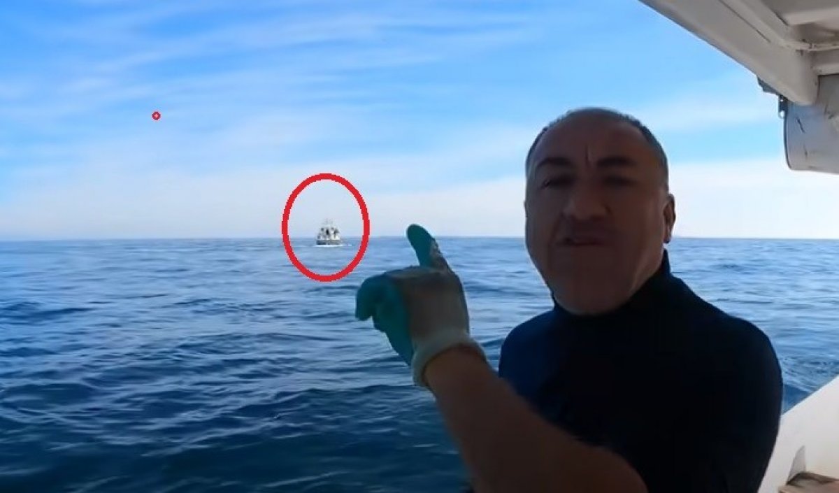 Türk balıkçı, Yunan sahil güvenliğini böyle azarladı #4