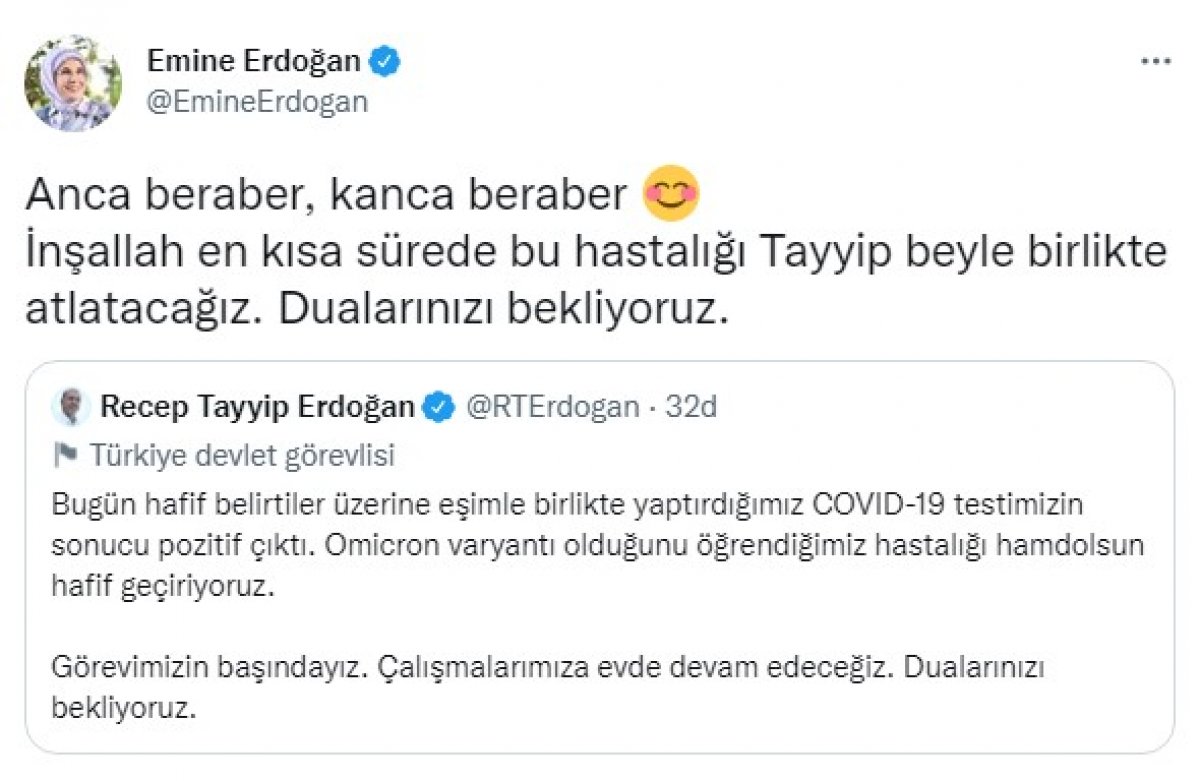 Cumhurbaşkanı Erdoğan, koronavirüse yakalandı #2