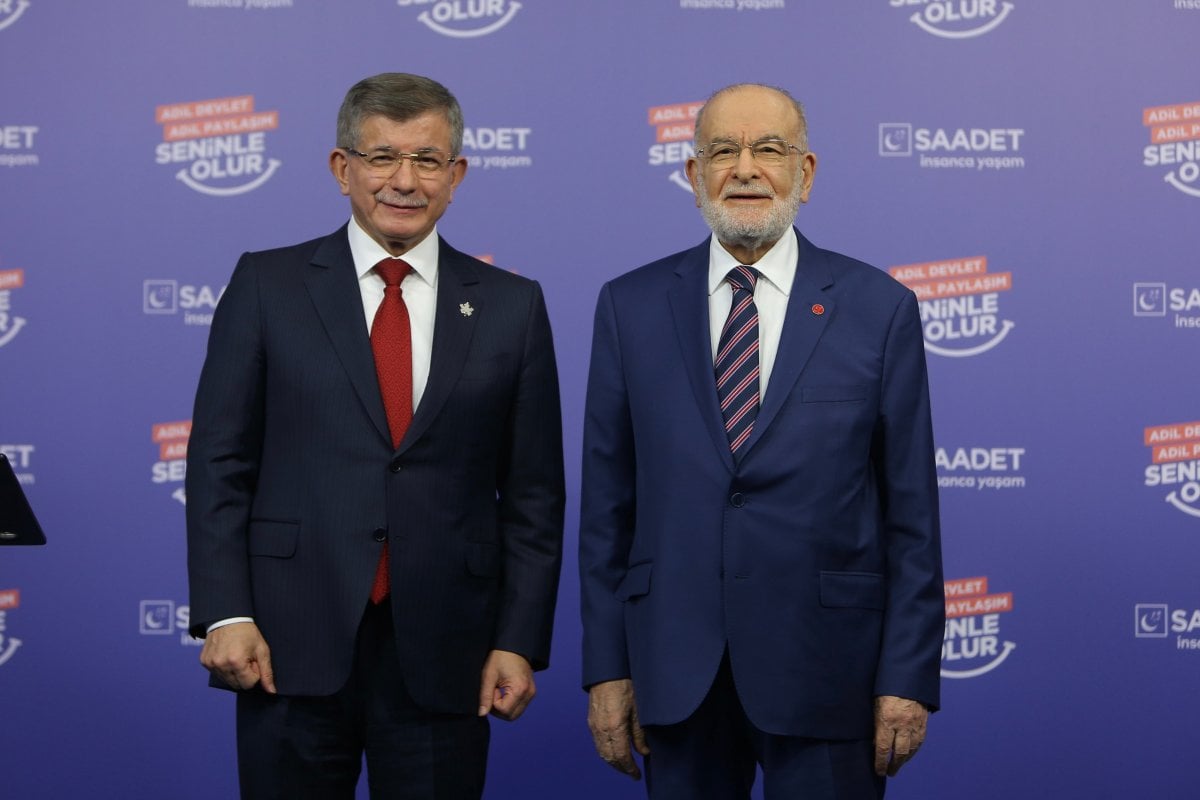 Ahmet Davutoğlu ve Temel Karamollaoğlu ndan Kavala açıklaması #1