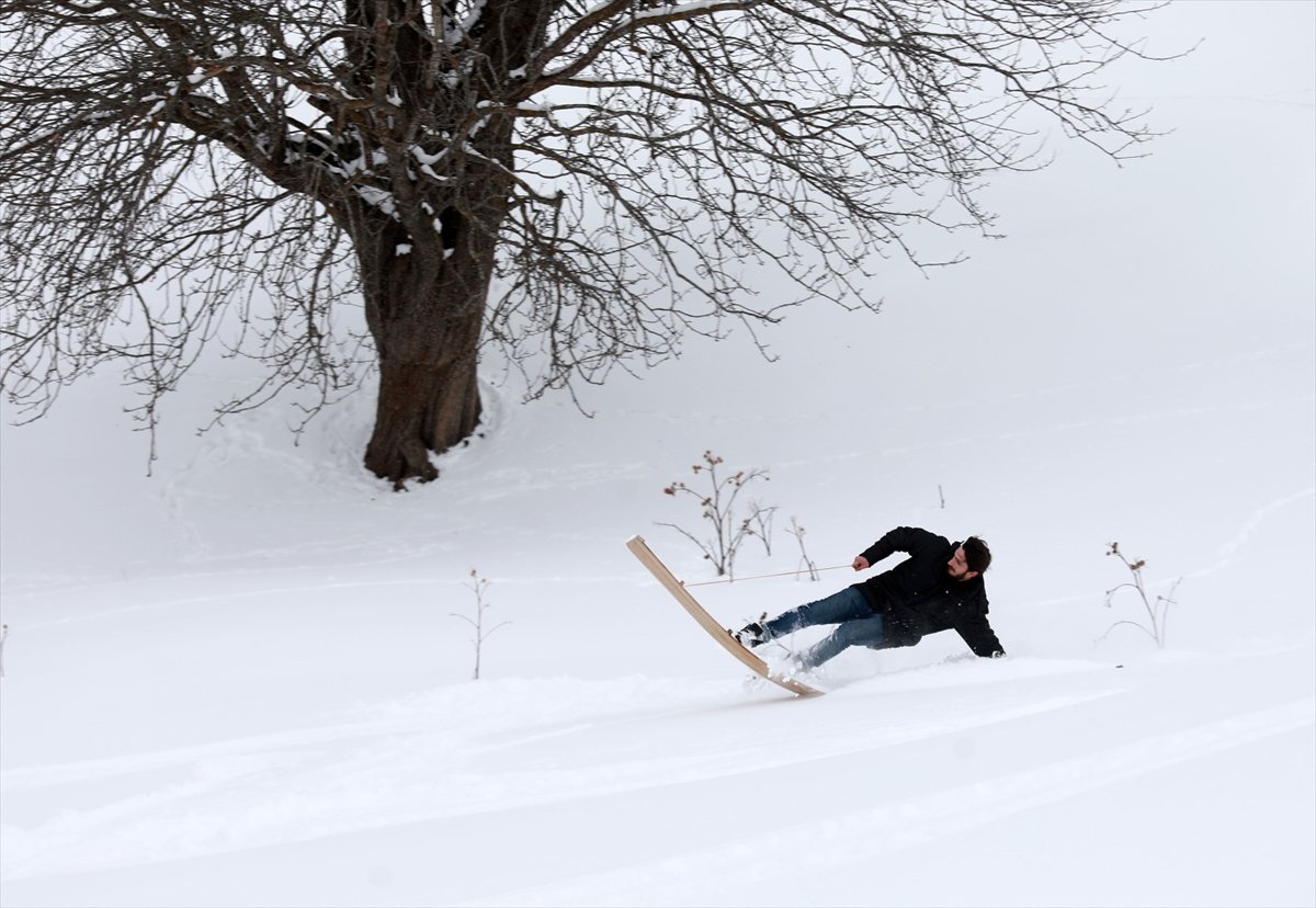 Rize de lazboard ile kayak şenliği yapıldı #7