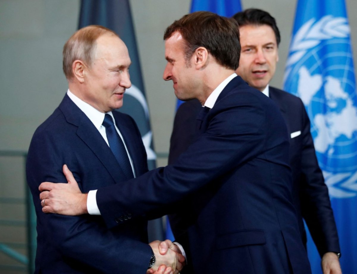 Macron, Putin ile Ukrayna krizini görüştü #2