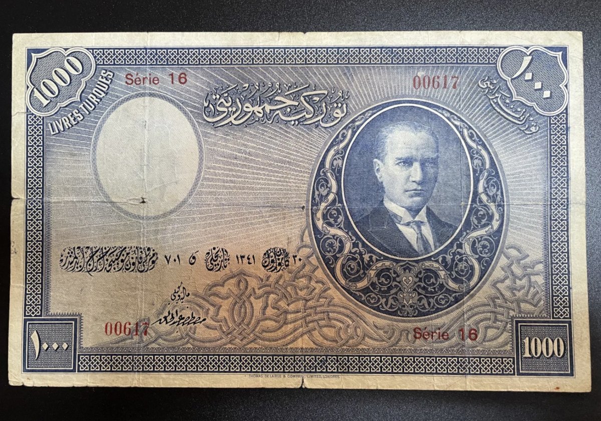 Türkiye nin en değerli banknotu açık artırmaya çıktı #2
