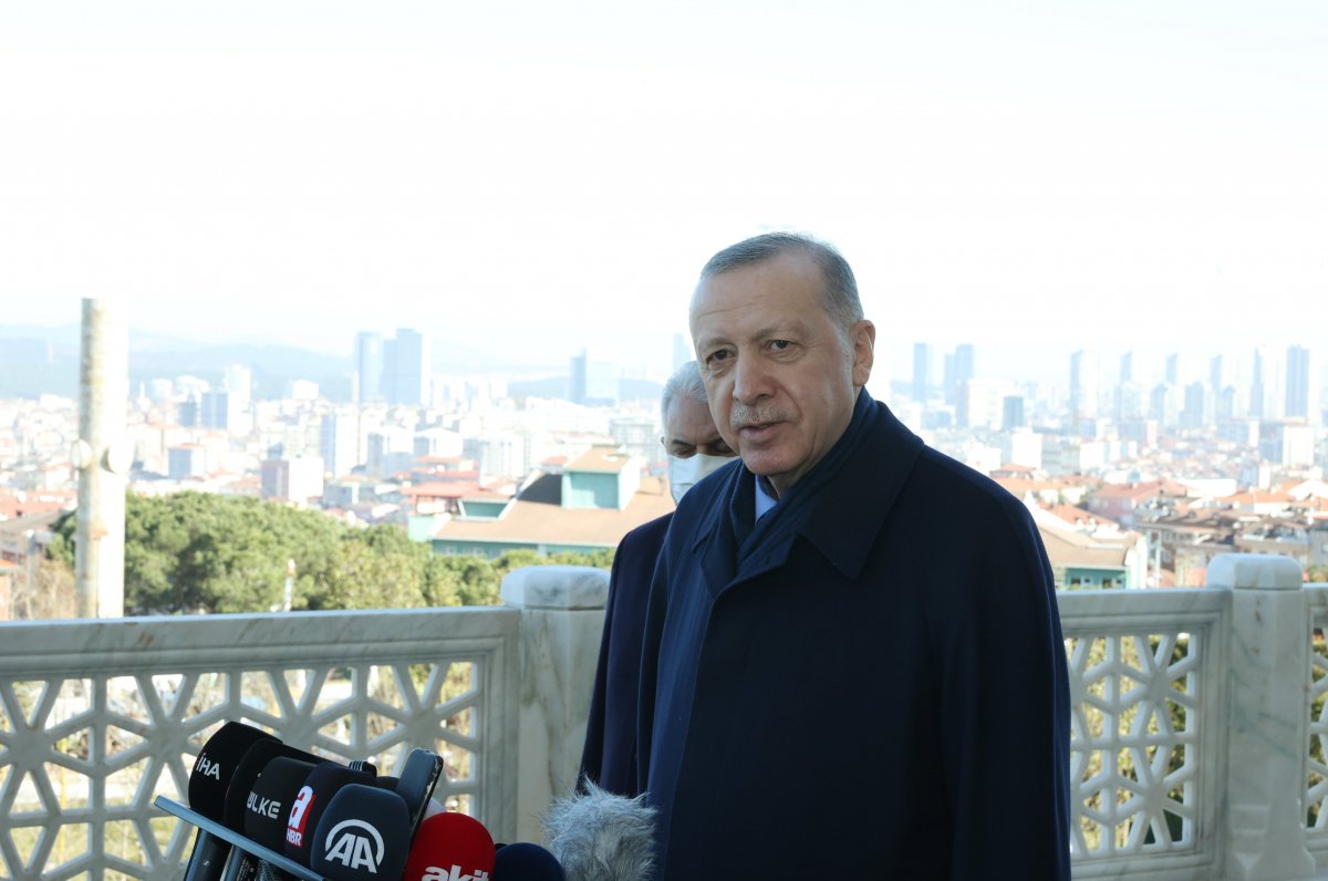 Cumhurbaşkanı Erdoğan Kısıklı daki evinden çıktı #4