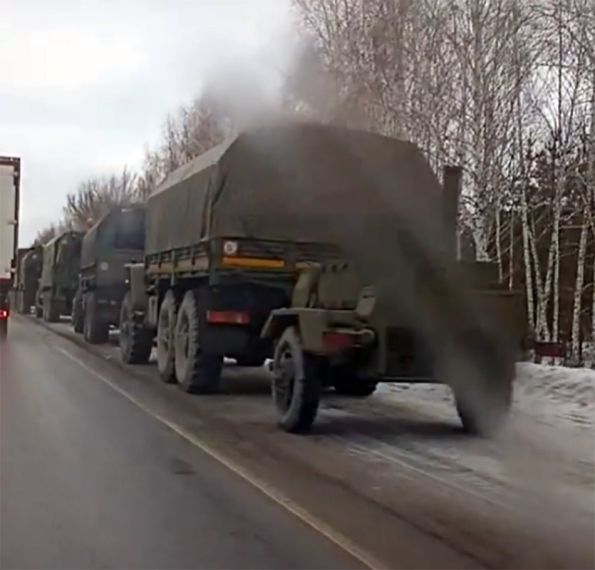 Rus ordusundan Ukrayna sınırına askeri yığınak #2