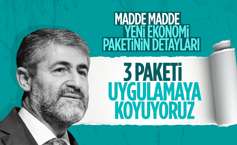 Yeni ekonomi paketinin detayları