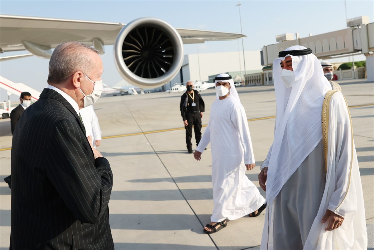 Cumhurbaşkanı Erdoğan, Birleşik Arap Emirlikleri nde #1