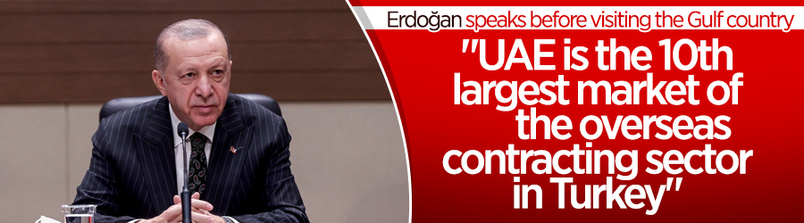 Erdoğan says Turkey-UAE cooperation important for regional stability
