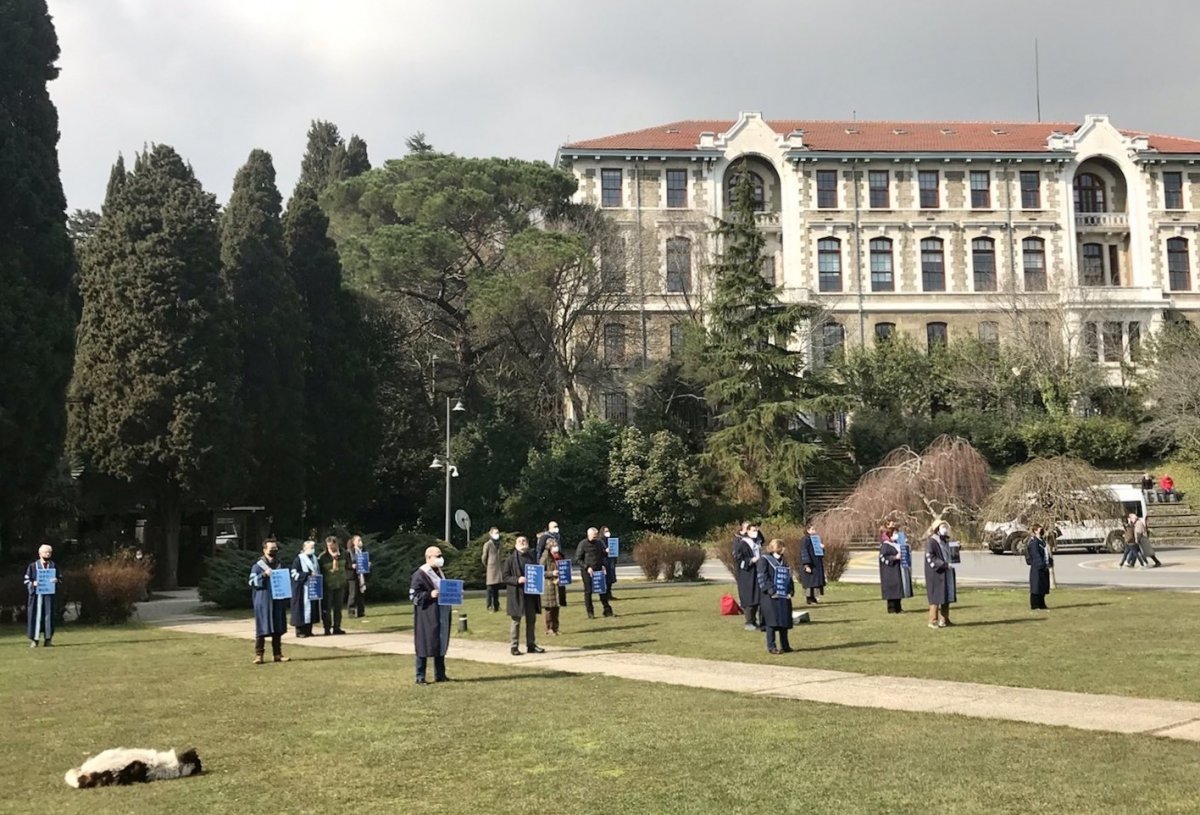 Boğaziçi Üniversitesi nde eylemler sürüyor #2