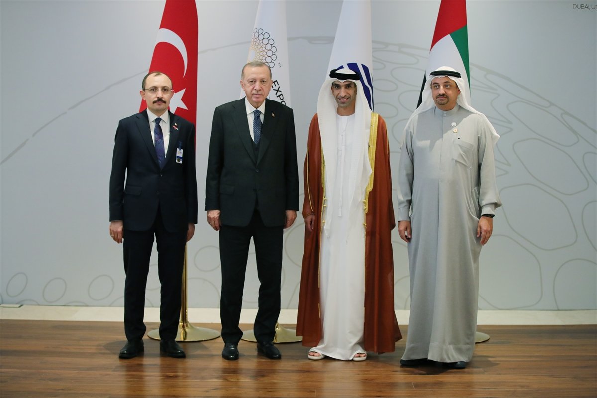 Cumhurbaşkanı Erdoğan, Dubai Emiri Al Maktum ile görüştü #3