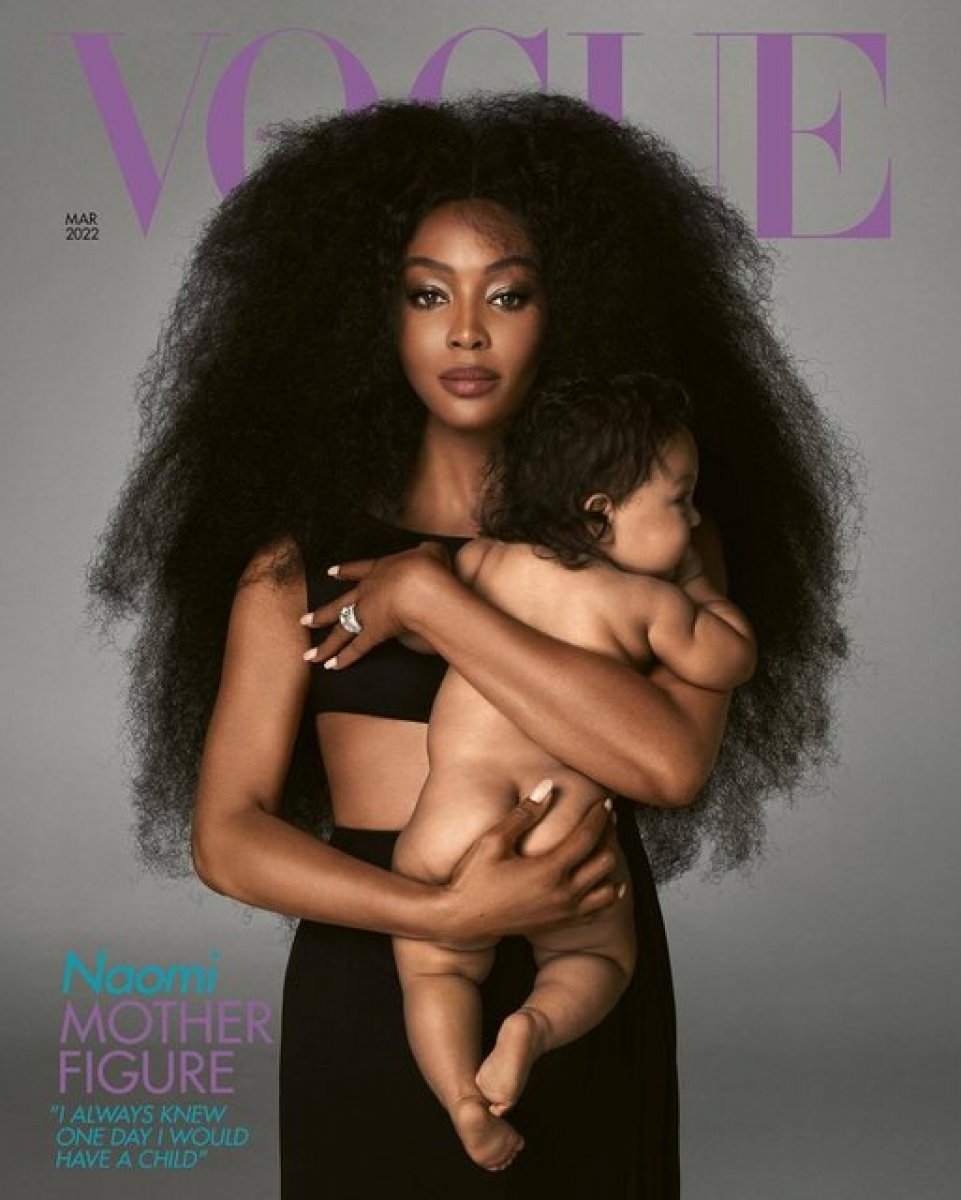 50 yaşında anne olan Naomi Campbell bebeği hakkında konuştu #1