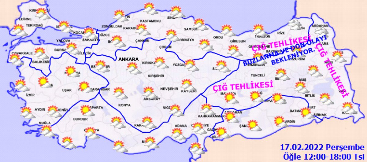 Meteoroloji den yeni hava durumu raporu! İşte il il güncel haritalar... #2