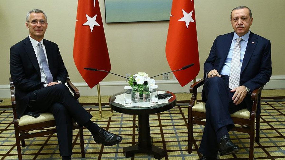Cumhurbaşkanı Erdoğan, NATO Genel Sekreteri ile görüştü #1