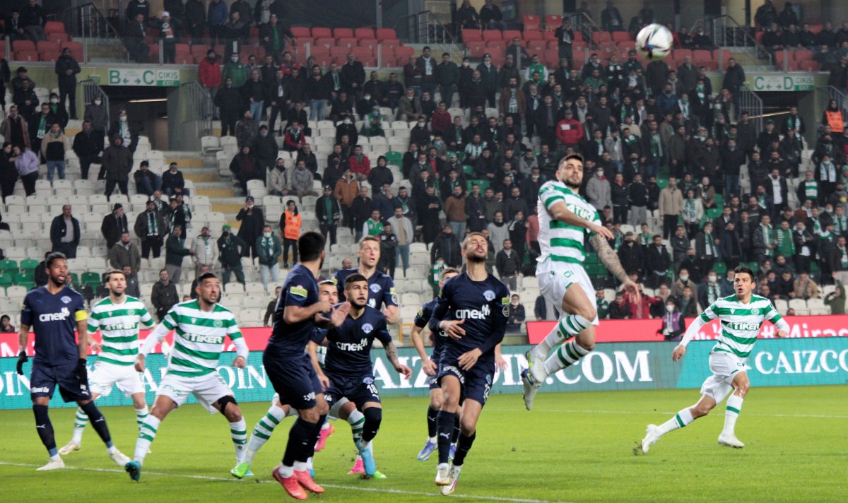 Konyaspor, sahasında ağırladığı Kasımpaşa ile yenişemedi #3