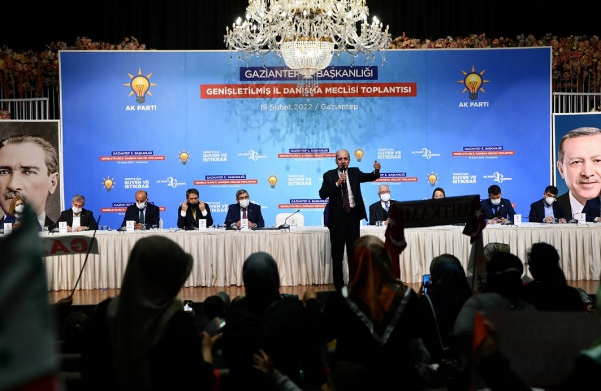 Numan Kurtulmuş: Anketlerde AK Parti açık ara birinci parti #1