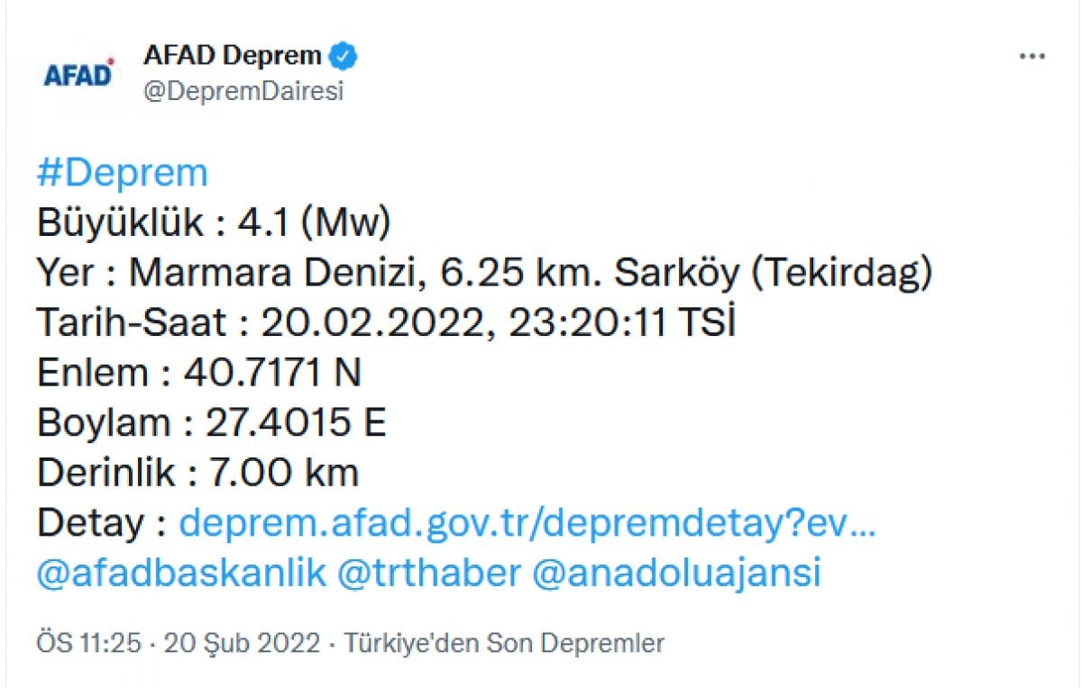 Marmara ve Ege Denizi nde depremler meydana geldi #3