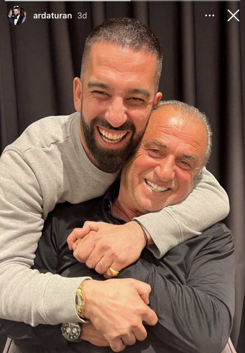 Arda Turan dan Fatih Terim paylaşımı #1