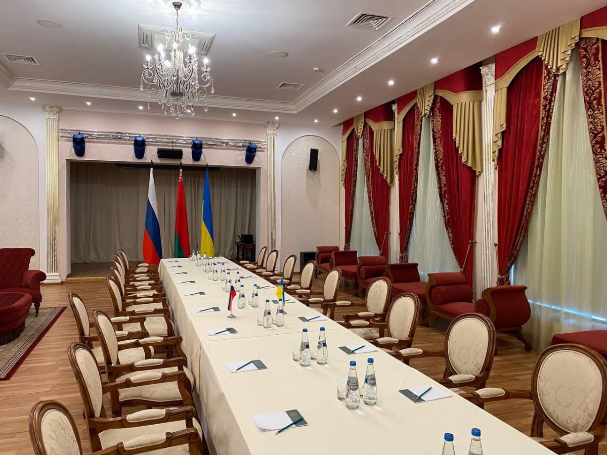 Belarus shared the hall where Russia - Ukraine negotiations will be held #2