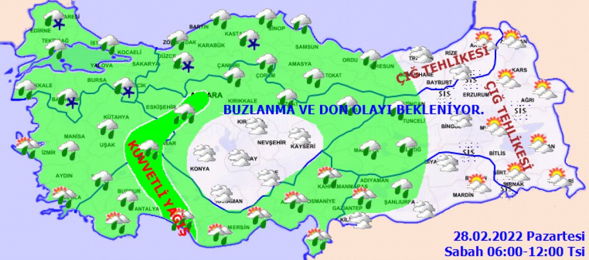 Meteoroloji den yeni hava durumu raporu! Bahara Merhaba deme vakti... #1